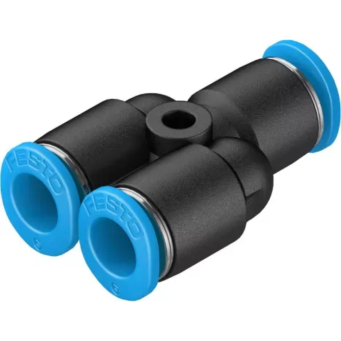 Тройник цанговый прямой Festo QSMY-6 Тройник цанговый прямой Festo QSMY-6