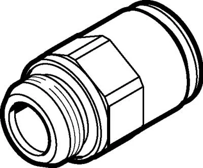 Штуцер цанговый Festo NPQM-D-G14-Q8-P10 Штуцер цанговый Festo NPQM-D-G14-Q8-P10