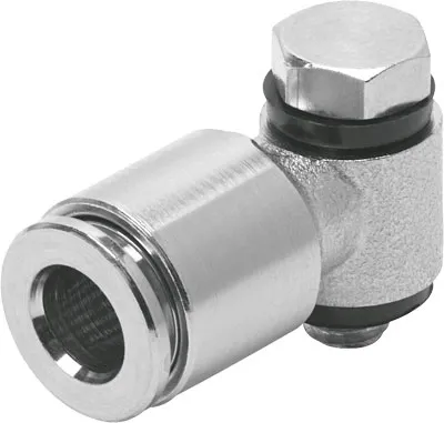 Штуцер цанговый угловой с наружным шестигранником Festo NPQM-LH-G18-Q4-P10 Штуцер цанговый угловой с наружным шестигранником Festo NPQM-LH-G18-Q4-P10
