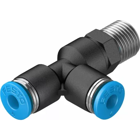 Тройник цанговый с резьбой переходной Festo QSTL-1/8-4 Тройник цанговый с резьбой переходной Festo QSTL-1/8-4