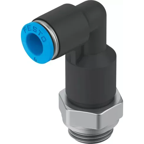 Штуцер цанговый угловой удлиненный Festo QSLL-G1/2-12 Штуцер цанговый угловой удлиненный Festo QSLL-G1/2-12