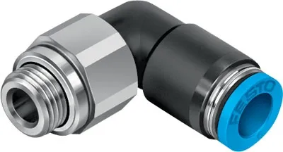 Штуцер цанговый угловой, поворотный Festo QSRL-G1/8-4 Штуцер цанговый угловой, поворотный Festo QSRL-G1/8-4