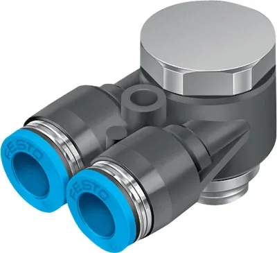 Тройник цанговый с резьбой угловой Festo QSYLV-G1/2-12 Тройник цанговый с резьбой угловой Festo QSYLV-G1/2-12