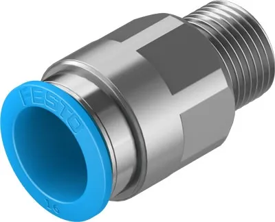 Штуцер цанговый Festo QS-3/8-16 Штуцер цанговый Festo QS-3/8-16