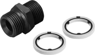 Ниппель двойной Festo E-G1/4-1/4NPT Ниппель двойной Festo E-G1/4-1/4NPT