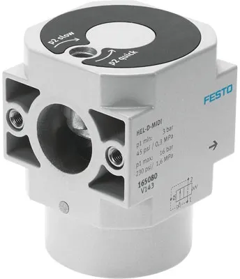 Клапан плавного пуска Festo HEL-D-MINI Клапан плавного пуска Festo HEL-D-MINI
