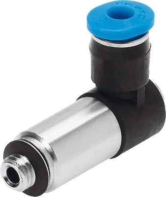 Штуцер цанговый угловой удлиненный Festo QSMLLV-M5-4-I Штуцер цанговый угловой удлиненный Festo QSMLLV-M5-4-I