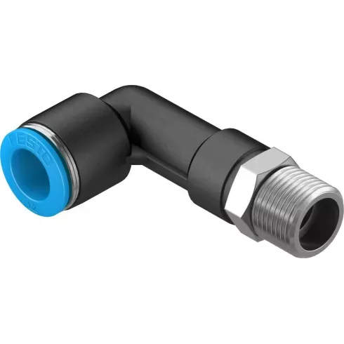 Штуцер цанговый угловой удлиненный Festo QSLL-3/8-12 Штуцер цанговый угловой удлиненный Festo QSLL-3/8-12