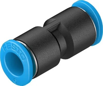 Муфта цанговая прямая Festo QSM-6 Муфта цанговая прямая Festo QSM-6