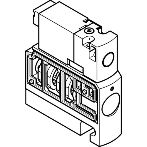 Распределитель с электроуправлением Festo CPVSC1-M4H-N-H-Q3O Распределитель с электроуправлением Festo CPVSC1-M4H-N-H-Q3O