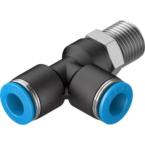 Тройник цанговый с резьбой переходной Festo QSTL-1/4-8 Тройник цанговый с резьбой переходной Festo QSTL-1/4-8