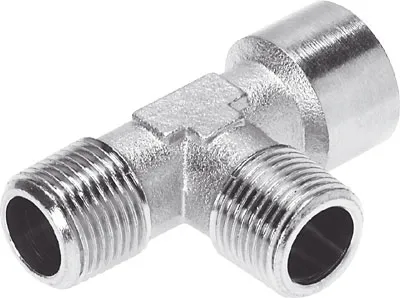 Тройник резьбовой Festo NPFC-T-2R18-G18-MMF Тройник резьбовой Festo NPFC-T-2R18-G18-MMF
