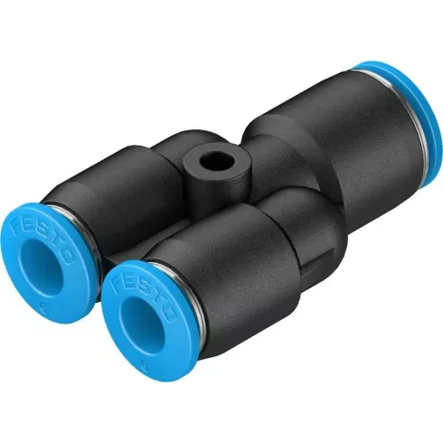Тройник цанговый переходной Festo QSY-8-6 Тройник цанговый переходной Festo QSY-8-6