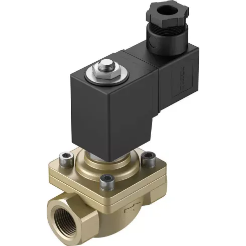 Клапан с электроуправлением Festo VZWF-B-L-M22C-G12-135-E-1P4-10 Клапан с электроуправлением Festo VZWF-B-L-M22C-G12-135-E-1P4-10