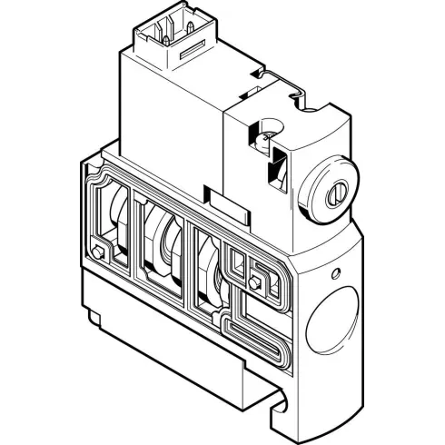 Распределитель с электроуправлением Festo CPVSC1-M1HT-J-T-M5 Распределитель с электроуправлением Festo CPVSC1-M1HT-J-T-M5