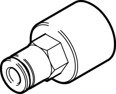 Штуцер цанговый с внутренней резьбой Festo NPQH-D-G14F-Q8-P10 Штуцер цанговый с внутренней резьбой Festo NPQH-D-G14F-Q8-P10