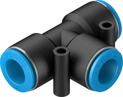 Тройник цанговый прямой Festo QST-12