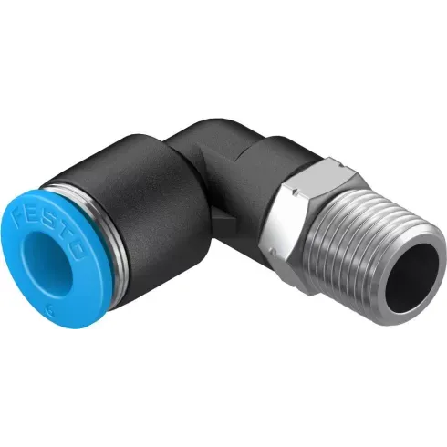Штуцер цанговый угловой Festo QSL-1/8-6