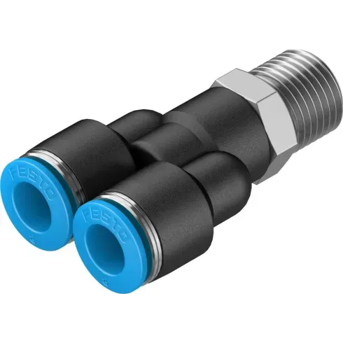 Тройник цанговый с резьбой Festo QSY-1/4-8 Тройник цанговый с резьбой Festo QSY-1/4-8