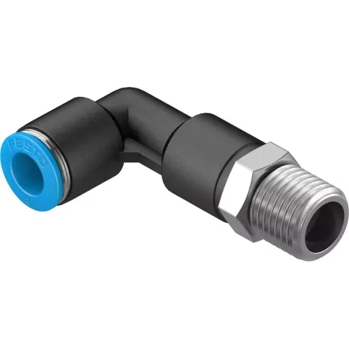 Штуцер цанговый угловой удлиненный Festo QSLL-1/4-8 Штуцер цанговый угловой удлиненный Festo QSLL-1/4-8