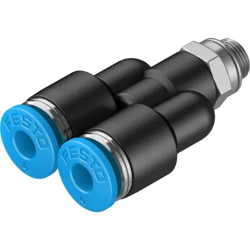 Тройник цанговый с резьбой Festo QSY-M5-4 Тройник цанговый с резьбой Festo QSY-M5-4