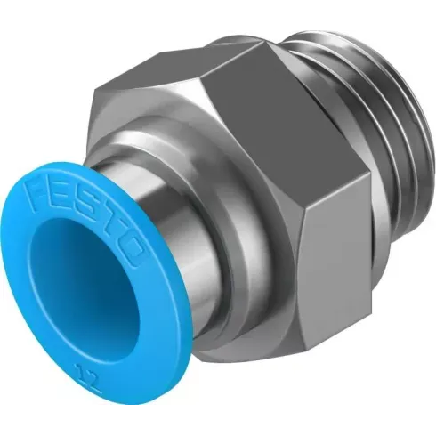 Штуцер цанговый с внешним шестигранником Festo QS-G1/2-12 Штуцер цанговый с внешним шестигранником Festo QS-G1/2-12