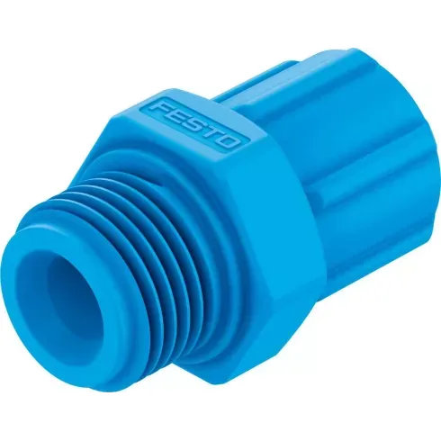 Штуцер ниппельный с накидной гайкой Festo CK-1/4-PK-4-KU Штуцер ниппельный с накидной гайкой Festo CK-1/4-PK-4-KU