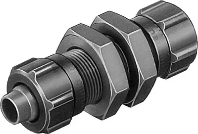 Штуцер ниппельный с накидной гайкой для панельного монтажа Festo SCK-PK-4-KU Штуцер ниппельный с накидной гайкой для панельного монтажа Festo SCK-PK-4-KU