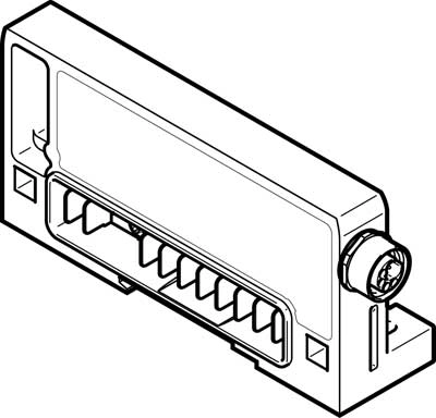 Торцевая плита Festo CPX-EPR-EV-X Торцевая плита Festo CPX-EPR-EV-X