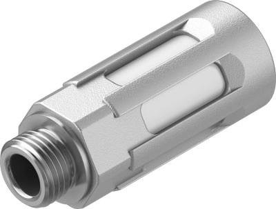 Глушитель алюминиевый резьбовой Festo U-1/8-BR Глушитель алюминиевый резьбовой Festo U-1/8-BR