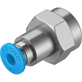Штуцер цанговый с внутренней резьбой Festo QSF-1/8-4-B Штуцер цанговый с внутренней резьбой Festo QSF-1/8-4-B