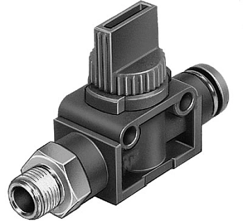 Отсечной клапан Festo HE-2-1/2-QS-12 Отсечной клапан Festo HE-2-1/2-QS-12