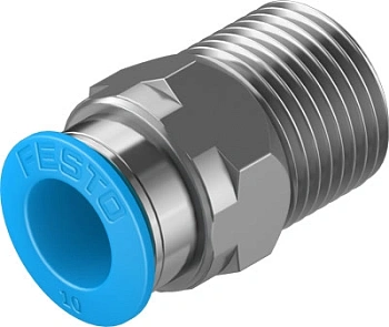 Штуцер цанговый Festo QS-3/8-10 Штуцер цанговый Festo QS-3/8-10