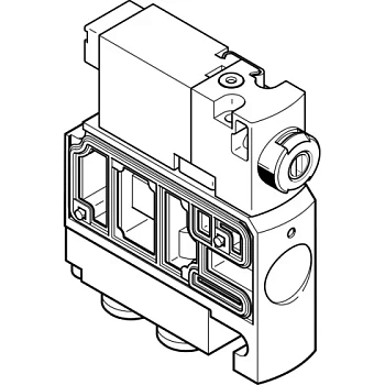 Распределитель с электроуправлением Festo CPVSC1-M1H-M-H-Q4 Распределитель с электроуправлением Festo CPVSC1-M1H-M-H-Q4
