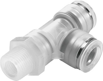 Тройник цанговый с резьбой переходной Festo NPQP-LQ-R18-Q6-FD-P10 Тройник цанговый с резьбой переходной Festo NPQP-LQ-R18-Q6-FD-P10