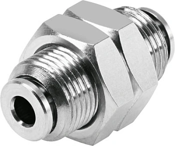 Муфта цанговая для панельного монтажа, прямая Festo NPQH-H-Q6-E-P10 Муфта цанговая для панельного монтажа, прямая Festo NPQH-H-Q6-E-P10