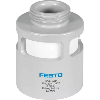 Глушитель алюминиевый резьбовой Festo UOS-1-LF Глушитель алюминиевый резьбовой Festo UOS-1-LF