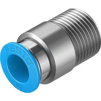 Штуцер цанговый с внешним шестигранником Festo QS-3/8-10-I Штуцер цанговый с внешним шестигранником Festo QS-3/8-10-I