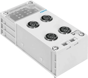 Плита для блочного монтажа Festo CPX-P-AB-4XM12-4POL Плита для блочного монтажа Festo CPX-P-AB-4XM12-4POL