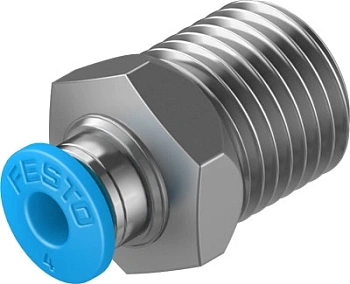 Штуцер цанговый Festo QS-1/4-4 Штуцер цанговый Festo QS-1/4-4