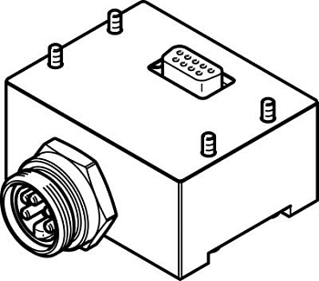 Плита для блочного монтажа Festo CPX-AB-1-7/8-DN Плита для блочного монтажа Festo CPX-AB-1-7/8-DN