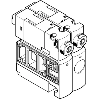 Распределитель с электроуправлением Festo CPVSC1-M1LH-J-H-Q3 Распределитель с электроуправлением Festo CPVSC1-M1LH-J-H-Q3