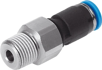 Штуцер цанговый поворотный Festo QSR-G1/8-6 Штуцер цанговый поворотный Festo QSR-G1/8-6