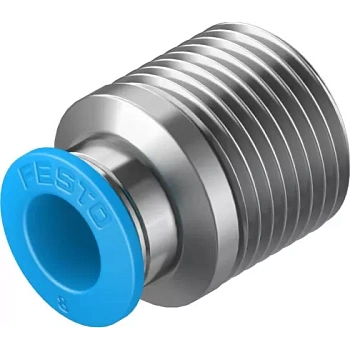 Штуцер цанговый с внешним шестигранником Festo QS-3/8-8-I Штуцер цанговый с внешним шестигранником Festo QS-3/8-8-I