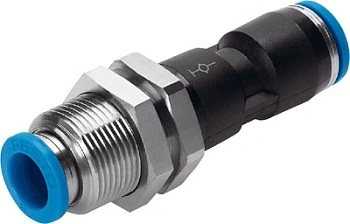 Муфта цанговая для панельного монтажа прямая Festo QSSK-8 Муфта цанговая для панельного монтажа прямая Festo QSSK-8
