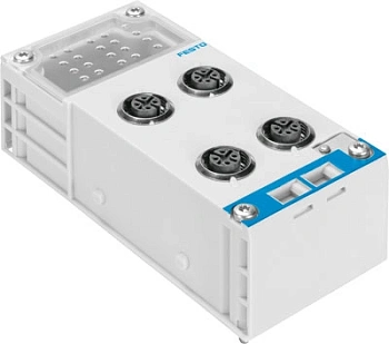 Плита для блочного монтажа Festo CPX-P-AB-4XM12-4POL-8DE-N-IS Плита для блочного монтажа Festo CPX-P-AB-4XM12-4POL-8DE-N-IS