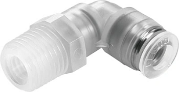 Штуцер цанговый угловой Festo NPQP-L-R14-Q6-FD-P10 Штуцер цанговый угловой Festo NPQP-L-R14-Q6-FD-P10