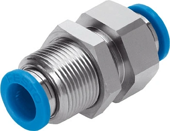 Муфта цанговая для панельного монтажа прямая Festo QSS-6-F Муфта цанговая для панельного монтажа прямая Festo QSS-6-F