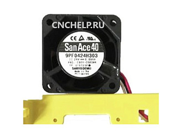Вентилятор Sanyo Denki 9PF0424H303 ( Fanuc A90L-0001-0580 ) 40x28мм 24V 0.095A