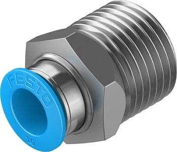 Штуцер цанговый Festo QS-1/2-10 Штуцер цанговый Festo QS-1/2-10